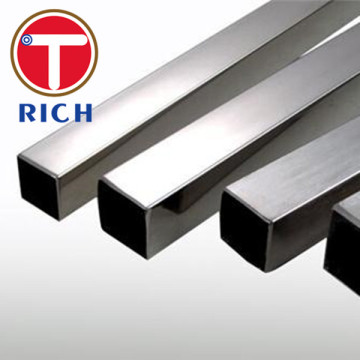 Square Welded Steel Pipes Stainless Steel 304 Tube