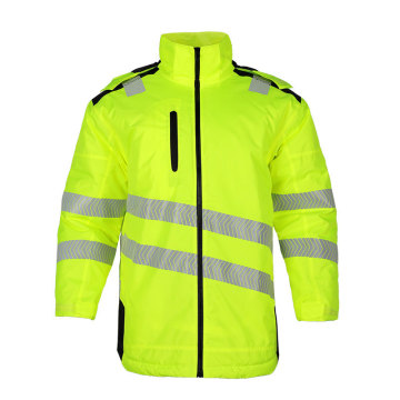 Ansi Soft Shell Waterproof Winter Reflective Safety Jackets