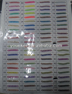 2013 New Design Colourful Brass Decration Chain Jewelry Chain in different size used for fashion jewelry, garment, handbag.