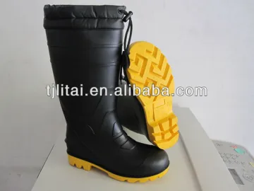 Water Resistant Mens Winter Boots Warm Fur Lining Warm Fishmen Boots