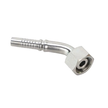 20541 Series Hydraulic Hose Fittings Carbon/Stainless Steel 45 Degree Metric Female 24 Degree Cone O-Ring