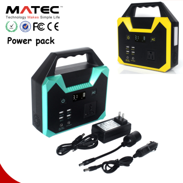Portable Solar Power Station - 110V/220V, 100W-500W, Emergency Camping Power Supply