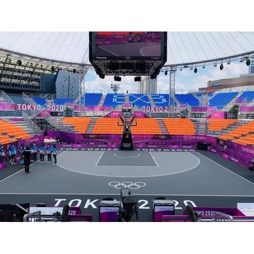 Piso de basquete fiba 3x3