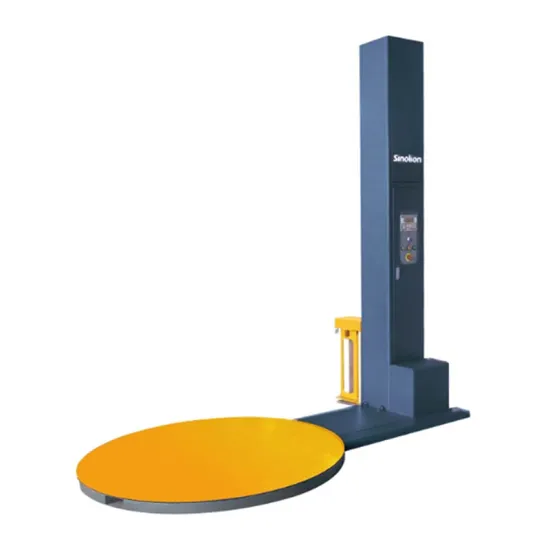 Turntable Automatic Stretch film pallet wrapping machine