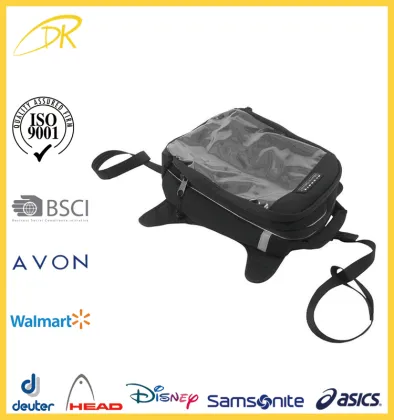 Wholesale custom waterproof motorcycle tank bag, clear pvc saddle bags for motorcycle