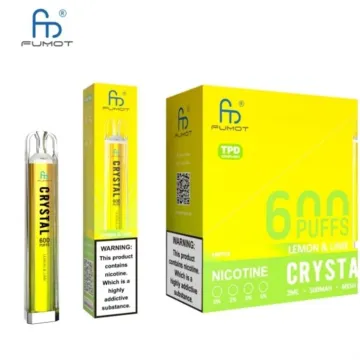 Fumot Crystal 600 Puflar Tek Kullanımlık Vape Kalem Kitleri
