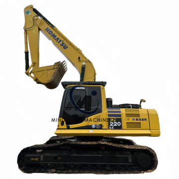 Komatsu PC220-8 Crawler yang terpakai dengan enjin Jepun untuk dijual