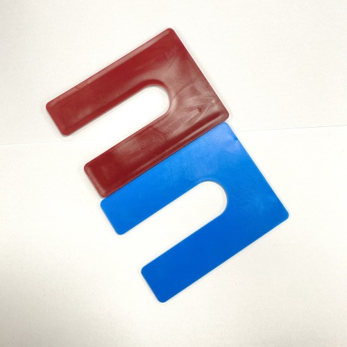 Flat Shim PP Plastic Panel Shims for Glass