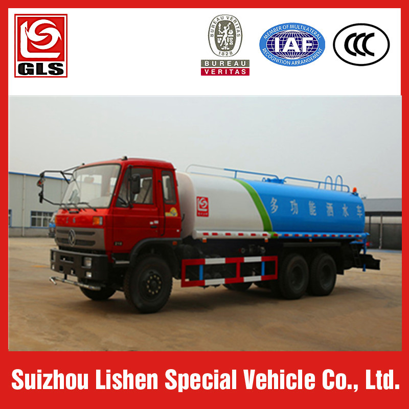 Camion de réservoir d’eau 6 x 4 Dongfeng 15000