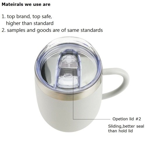 Tasse à café en acier inoxydable en acier inoxydable