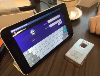 wireless Fingerprint scanner HF7000
