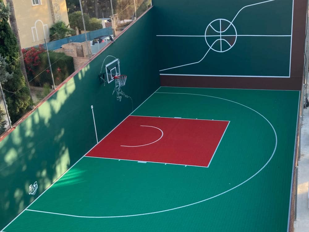 Adidas Central Court баскетбольная площадка