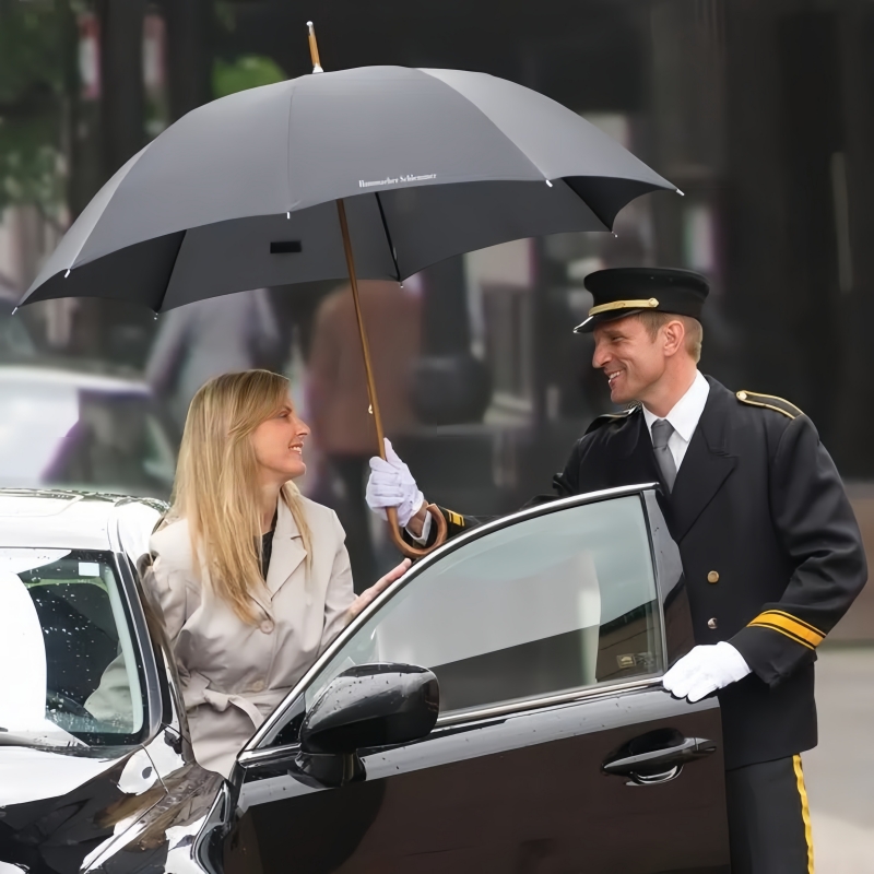 Hotel-concierge-umbrella-rain-scene