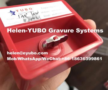 Engrave stylus Hell low speed 130degree gravure cylinder