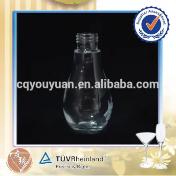 Personalised empty sanitizer mini size 50 ml glass bottle