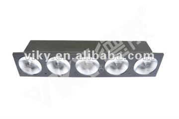 frosting beam lens lighting equipment10W*5pcs strobe dimmer fade LED matrix strobe lighting