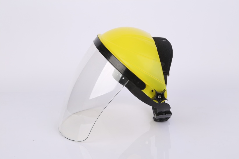 mounted Face Shield Screen Grinding Helmet