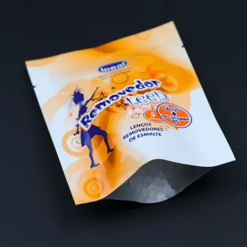 plastic flexible cosmetic sample packaging bag