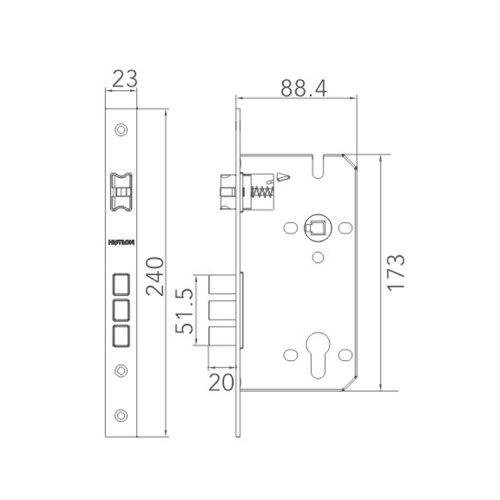 Домохозяйство безмолвное вспомогательное замк