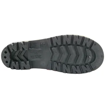Waterproof steel toe PVC safety rain gumboots