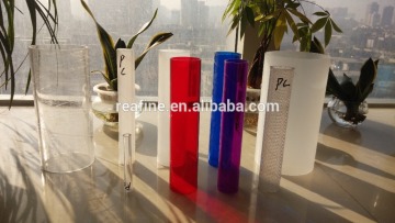 Different type PMMA tube and PC tube