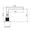 Avenue Deck Mount 3-Hole Basin Mixer