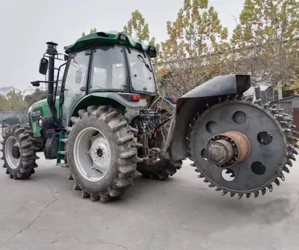 High Efficiency Trencher Tractor Rock Saw Disc Trencher Machine - Ditch Witch Trencher For Sale