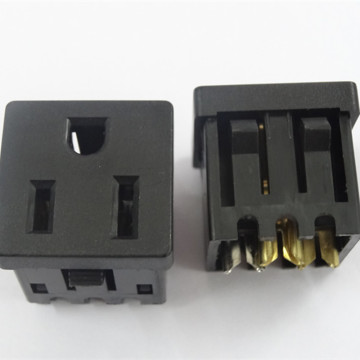 America Standard UL Certification 15A 125V us 3 pin socket outlet