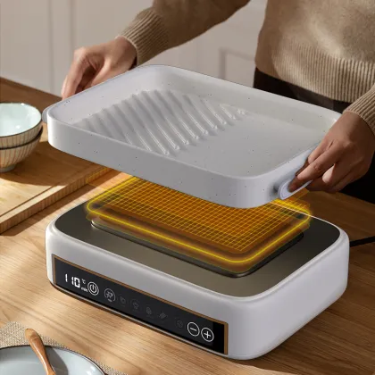 Multifunctional Cooking Pot with Frying Pan