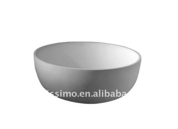 Круглая каменная смола ванна BS-8615