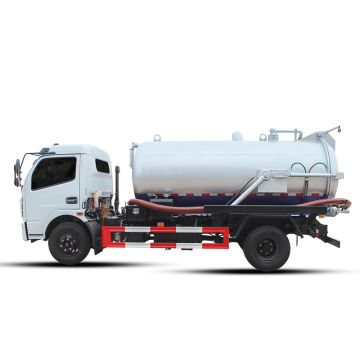 New Dongfeng 8CBM Sewage Suction Vacuum Tanker Truck for Sale