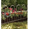 Wrought Iron Decorative Metal Lawn Edging Fence