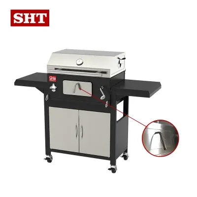 Europe Built in BBQ Charcoal Barbecue Grill and Griddle Argentine BBQ Grill