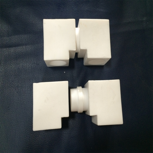 Chemical Ptfe Lined Elbow Rayhot PTFE Lined Elbows with Flanges Factory