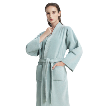 100% Cotton Hotel Velvet Bathrobe