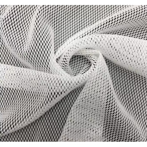 Tela de malla de patrón de diamantes elásticos para chicas