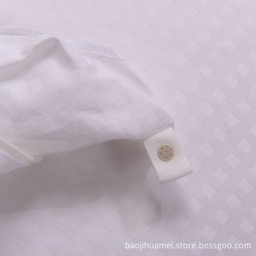 Embroidered 4 PCS 100% Cotton Simple Style Bedding Sets