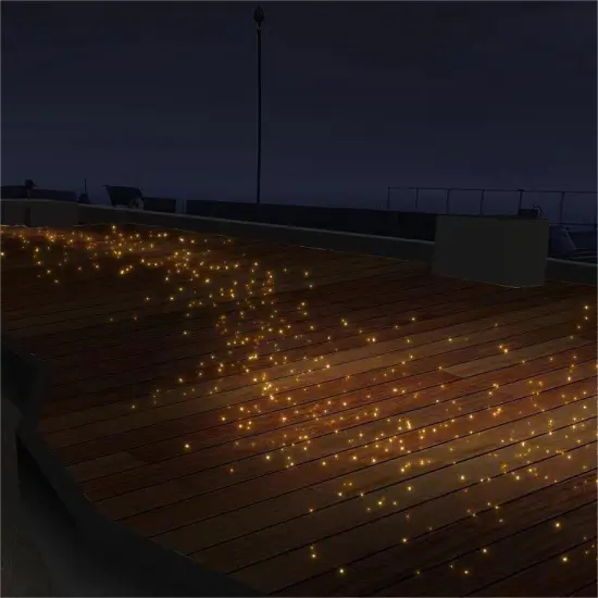 Waterproof 60W LED Fiber Optic Floor Star Light Kit