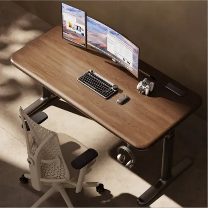 Minimalist, Sleek, High-Tech Electric Standing Desk
