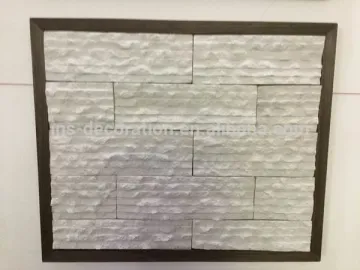 Light weight white brick wall panel