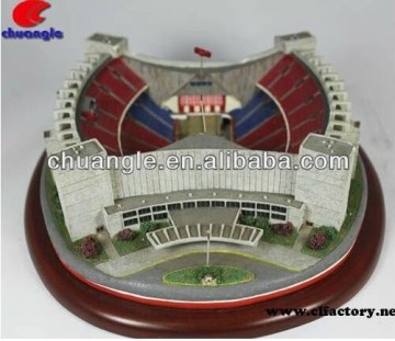 Stadium Statue,Custom Building Figurine