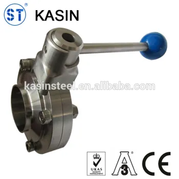 Stainless steel sanitary valve of butterfly/ball/diaphragm/sample/ valves