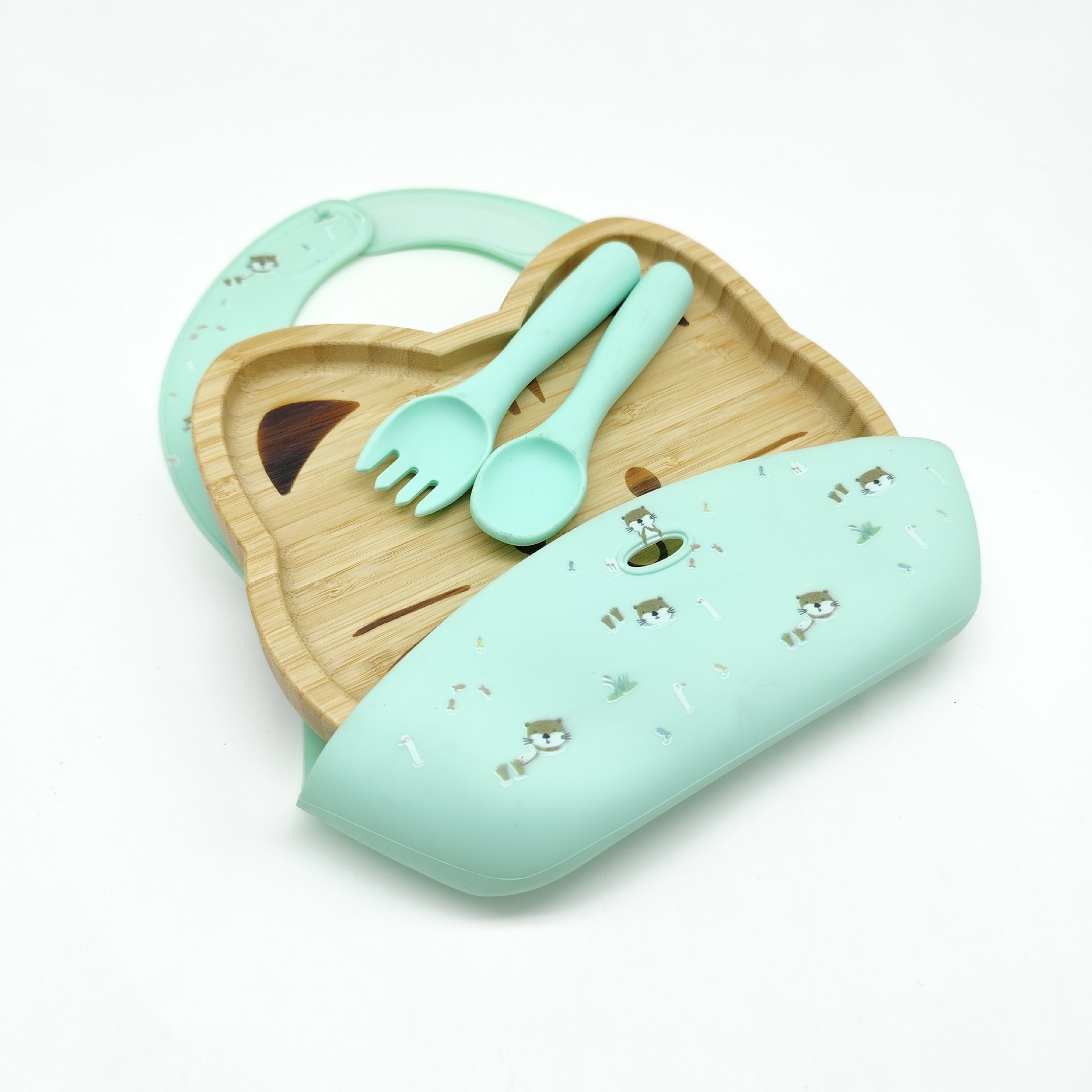 bamboo suction plate set MFZ-A001