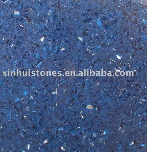 blue quartz stone(silver star blue quartz)