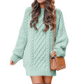 Women's Casual Knitted Oversized Sweater Dress