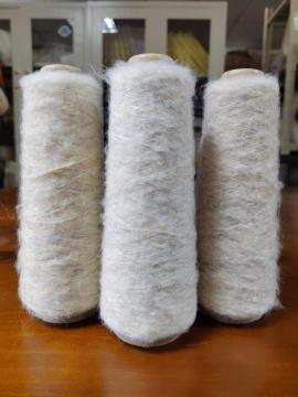 Brush Blended Yarn for Knitting Machine