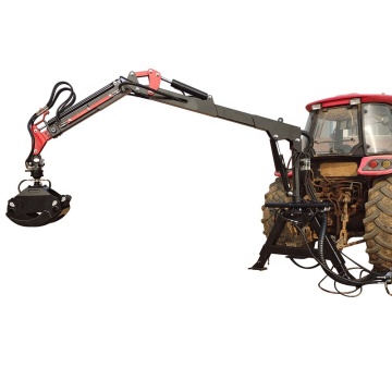 3Point Timber Log Loading Crane for Tractors in Forestry Machines