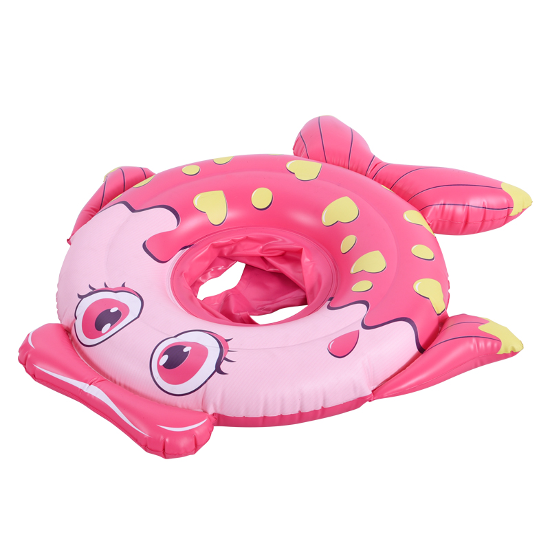 Fish shaped baby inflatable seat