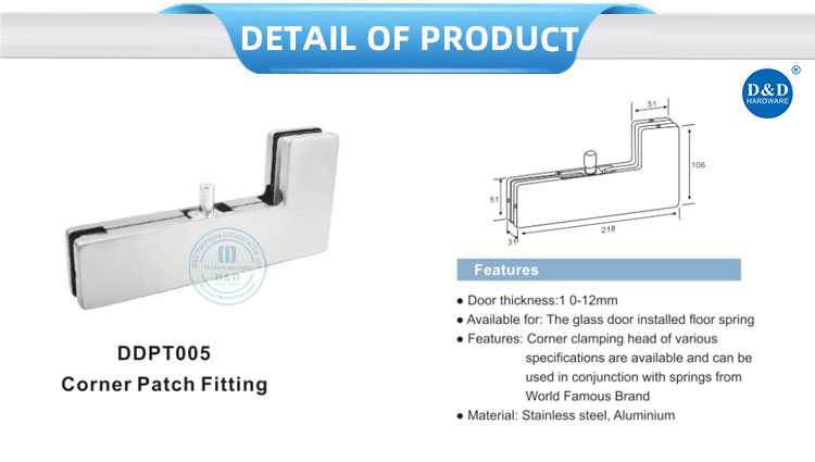 Glass Patch Fittings