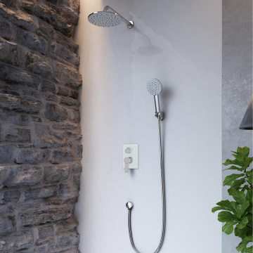 Wall Recessed ສອງຟັງຊັນ combo Shower